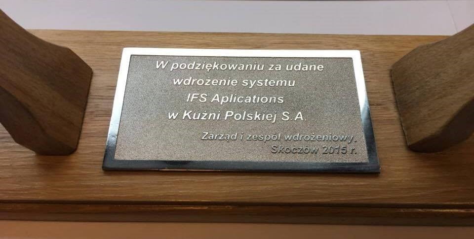 podziekowanie kuznia polska