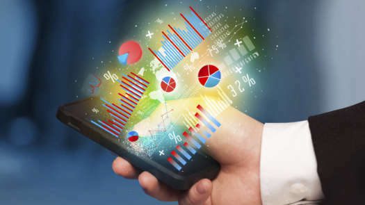 results from mobile in hand