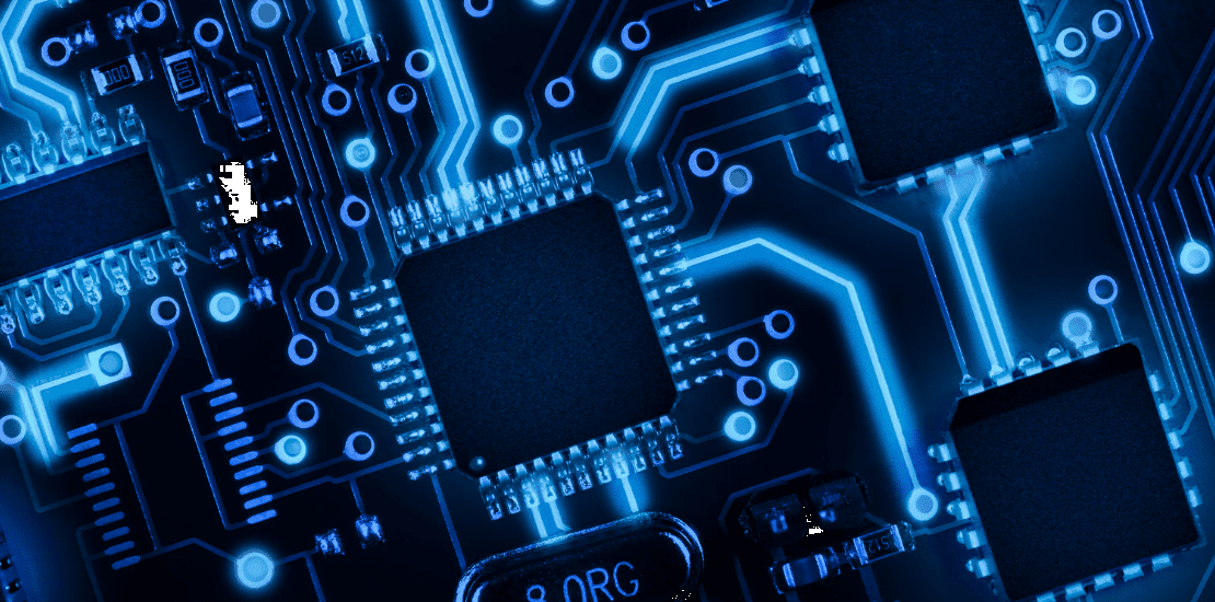 high tech blue shine pcb