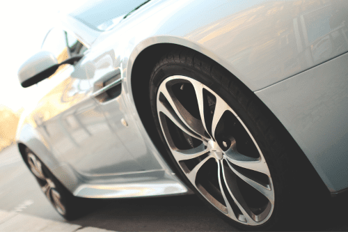 Automotive banner na home page digitální transformace automotive