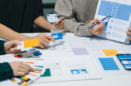 ux graphic designer planning application process
